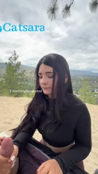 Catsara Gets A Mouth Cumshot In The Mountains - ePornLeak