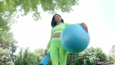 Satomi Moon Gets Plowed After Yoga