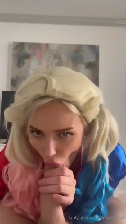 TanaBabyXO Blows And Rides As Harley Quinn - ePornLeak