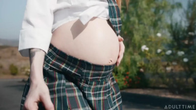 Pregnant Madi Collins Gets Drilled