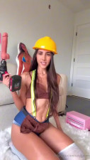 Izzy Green Drills Her Pussy With A Dildo