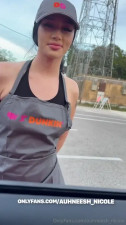Donut Girl Auhneesh Nicole's Parking Lot Sex