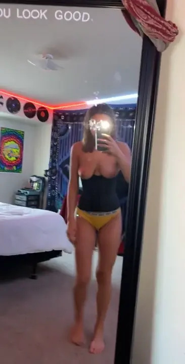 Crazyjamjam With Her Tits Out In A Corset - ePornLeak