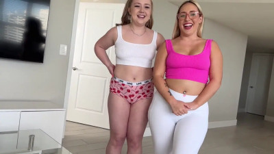 Eva Nyx & Brookie Blair Fucks Their Stepbro