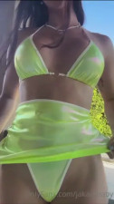 Jakara Bella Flashes Her Ass And Pussy