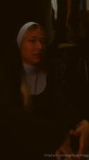 Nun BigTittyGothEgg Blows & Rides A Dildo
