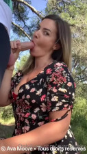 Avamoorex Sucks A Dick In Public