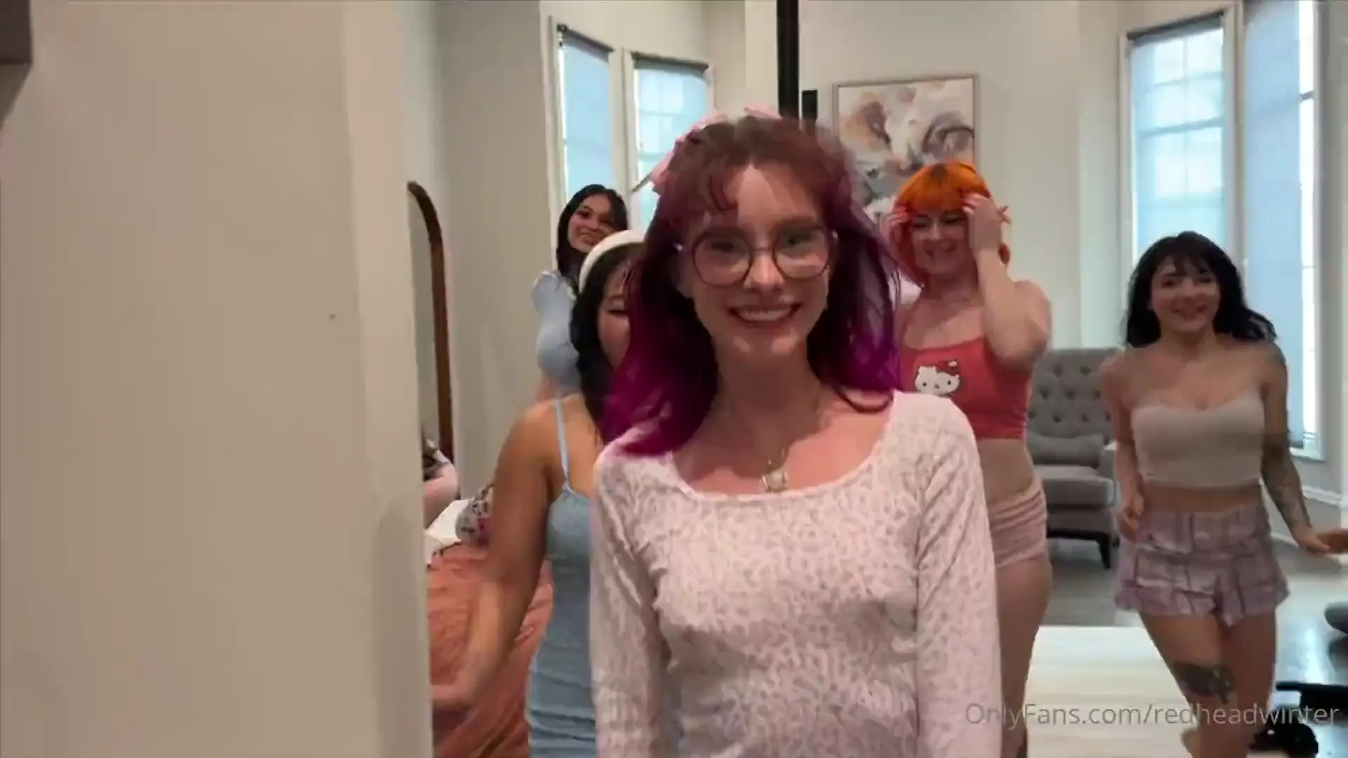 RedHeadWinter Group Orgy Porn Video Leaked - ePornLeak