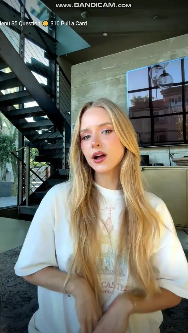 Caroline Zalog 8th September Livestream Video Leaked - ePornLeak