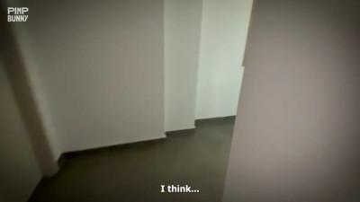 Camila Henao Masturbating On The Stairs