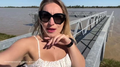 Marine Rossi Gets Fucked And Squirts Outdoors