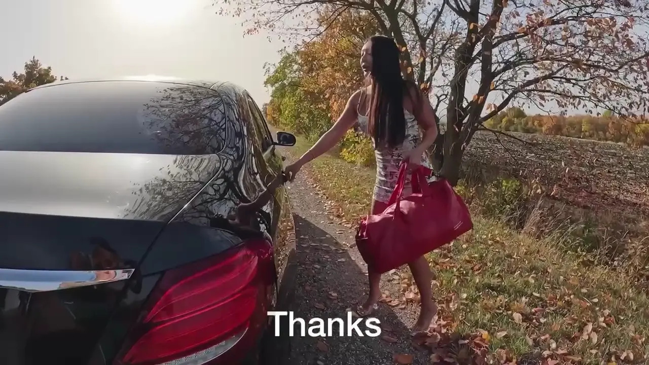 Hitchhiker Ayumi Anime Gets Nailed In The Car - ePornLeak