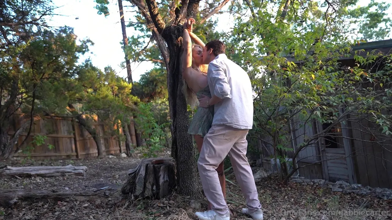 Gabbie Carter's Outdoor Bondage Sex - ePornLeak