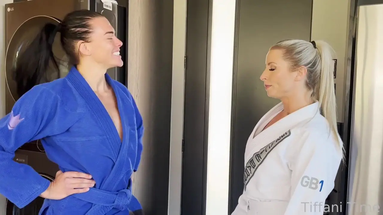 Tiffanitime & Lexa_Stahl's Jiu Jitsu To Scissoring - ePornLeak