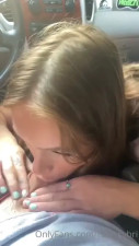 Sky Bri's Fuck Session In The Car