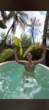 Karol Rosado Rides A Dick In The Pool