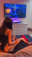 Brenda Trinidade Swallows A Fat Cock