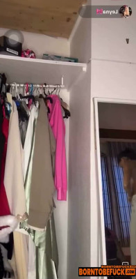 Leyna Nasdas' Secret Mirror Session Porn Video Leaks