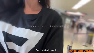 Angela Doll Airports Toilets Sextape Video Leaked