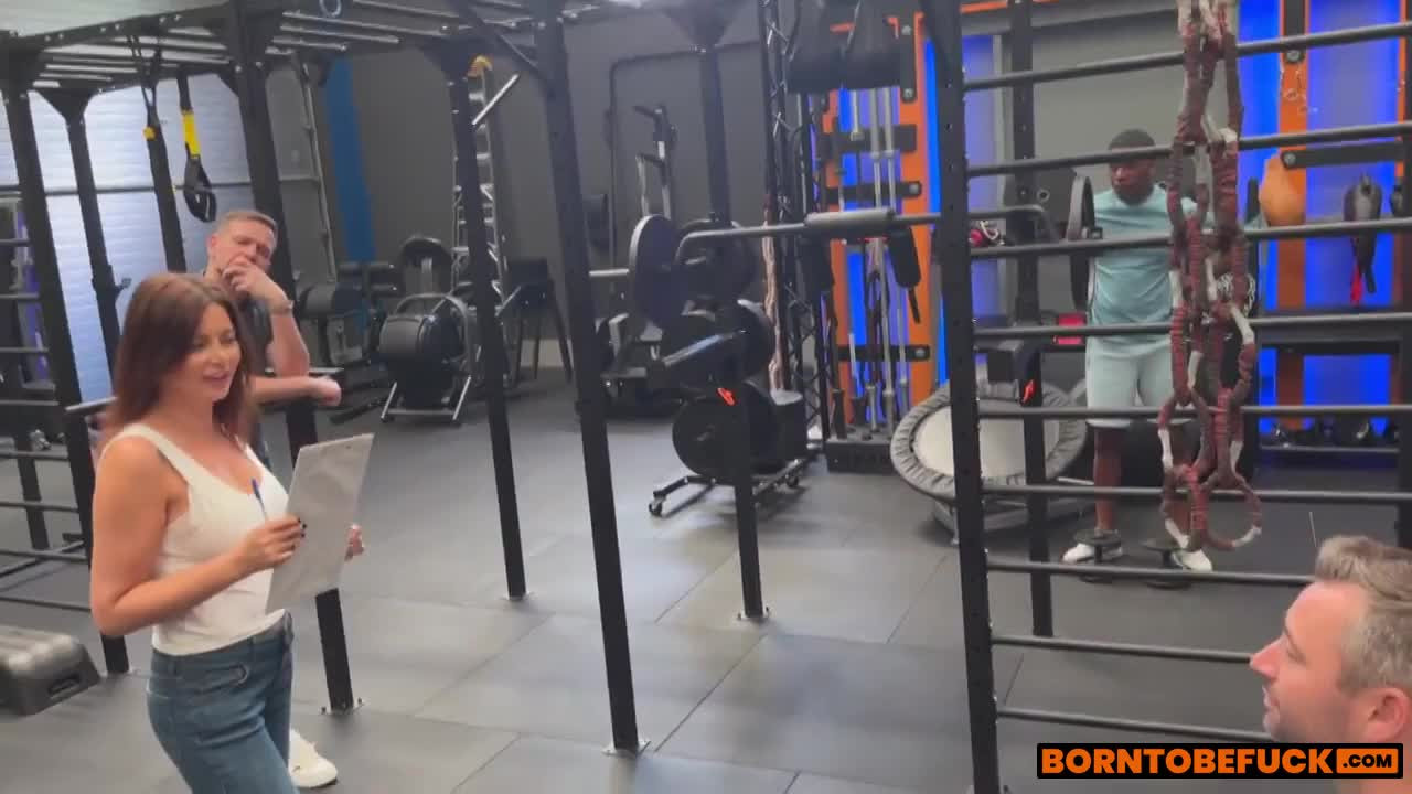 Anna Polina Gangbang in the Gym with Yanick Shaft and Ricky Mancini Porn Video Leaks - ePornLeak