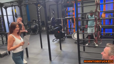 Anna Polina Gangbang in the Gym with Yanick Shaft and Ricky Mancini Porn Video Leaks