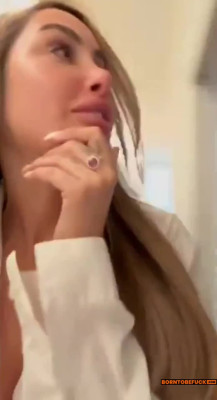 Océane El Himer Red Lingerie Striptease Nude Video Leaks