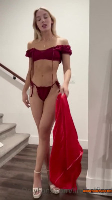 Lina Belfiore Striptease On Stairs Video Leaked