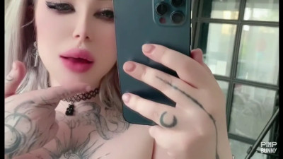 PeachBitch Gets Banged By Neighbor After A Smoke Session